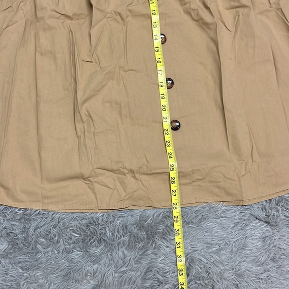 Khaki midi skirt - Picture 9 of 10